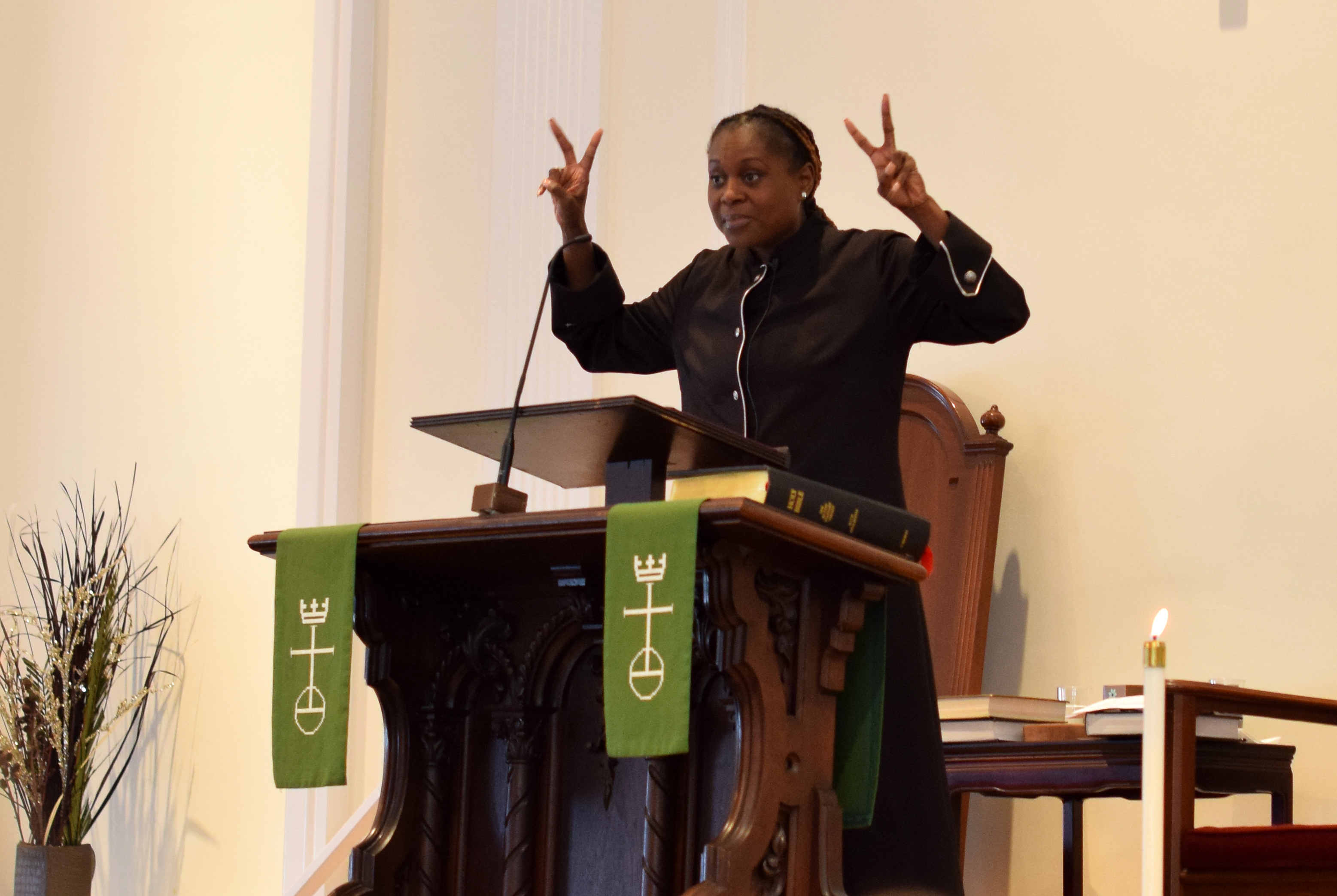 LaKisha Williams at West Parish Church